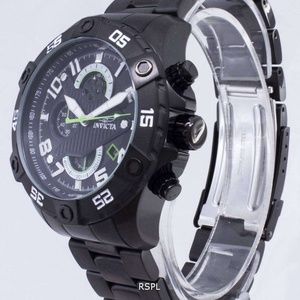 Invicta S1 Rally Chronograph Black Dial Men's Watch